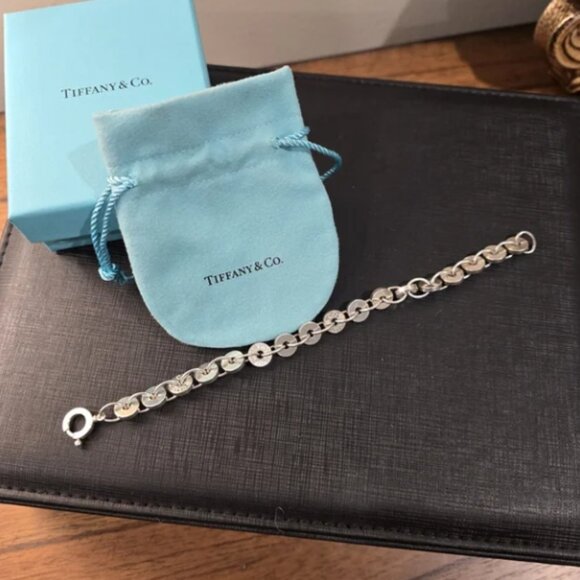 Tiffany & Co. 1837 Silver Circle Link Bracelet - Picture 2 of 2